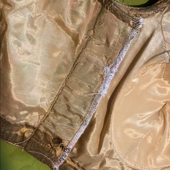 Mirror work Blouse and Saree - Picture 9 of 9